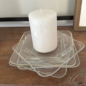 Pottery Barn Set of Four Candle Holders